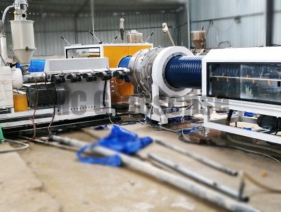 雙壁波紋管包覆生產(chǎn)線(xiàn)